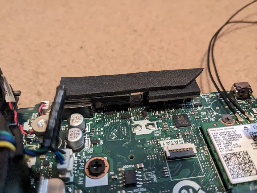 Nắp PCI-e/Back Cover cho LSI 9200-8e trên Lenovo M720Q - Image 4