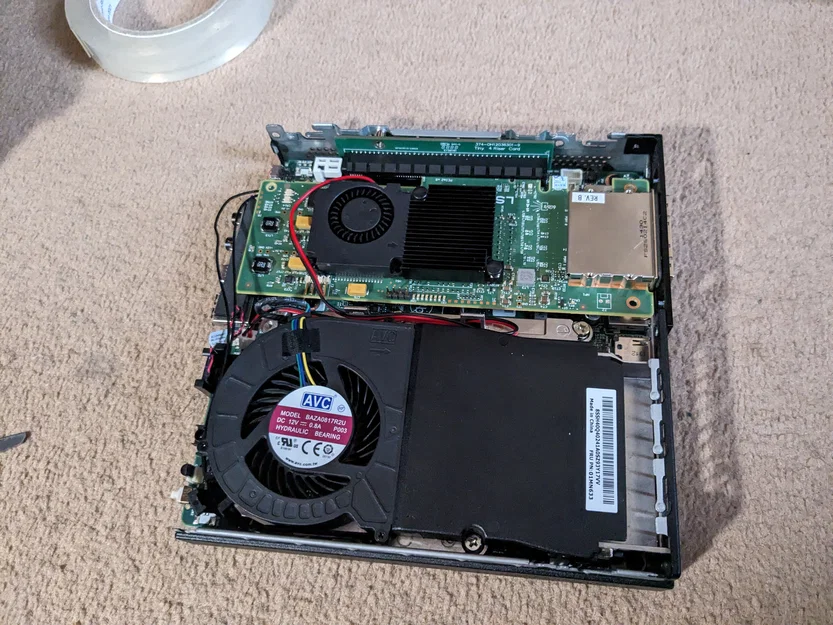 Nắp PCI-e/Back Cover cho LSI 9200-8e trên Lenovo M720Q - Image 6