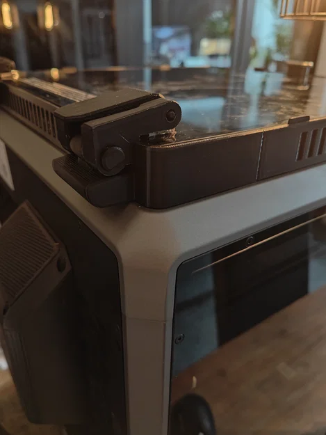 Nắp riser bản lề cho K1 Max (K1 Max hinged riser lid) - Image 1