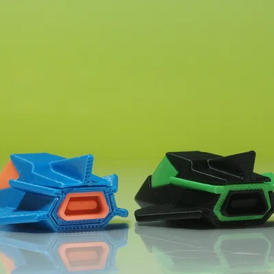 Đồ chơi tàu vũ trụ mini sci-fi số 5 dễ in - không cần supports