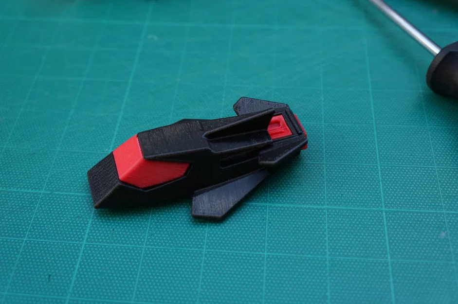Đồ chơi tàu vũ trụ mini sci-fi số 5 dễ in - không cần supports - Image 12