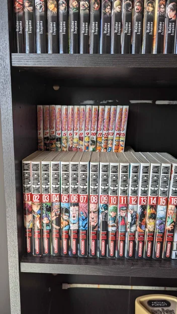 Giá đỡ Manga Riser in 3D tối ưu cho tủ sách IKEA Billy - Image 1