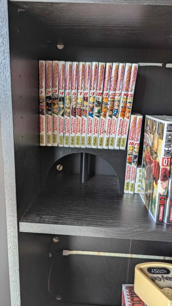 Giá đỡ Manga Riser in 3D tối ưu cho tủ sách IKEA Billy - Image 2