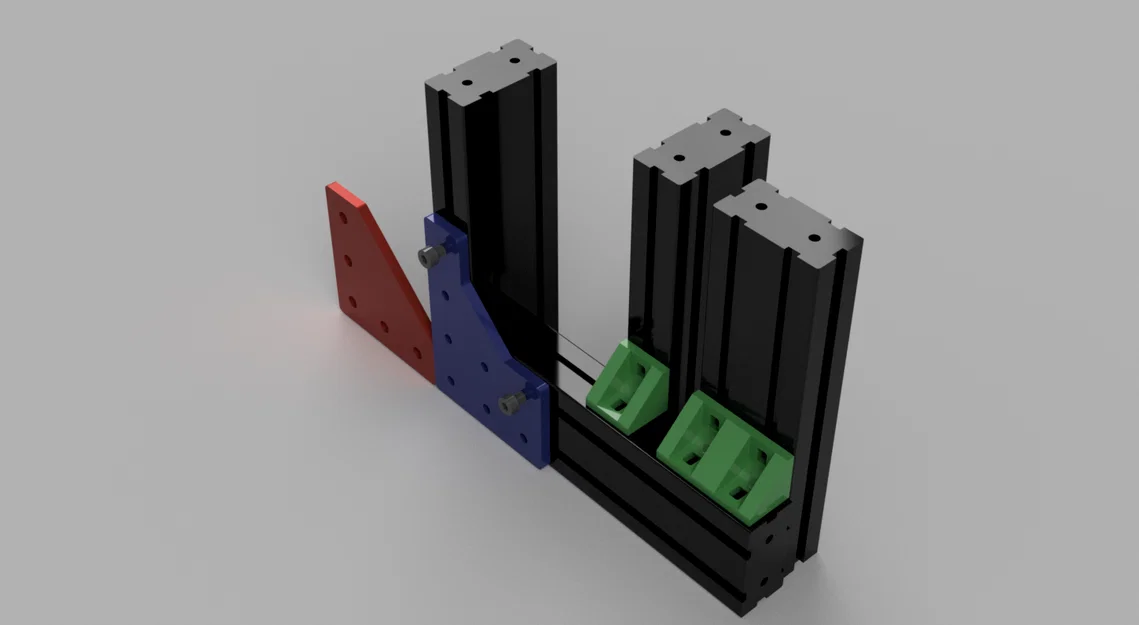 Bát góc & junction plate bền cho I-Slot typ5 và V-Slot 2040/2020 - Image 2