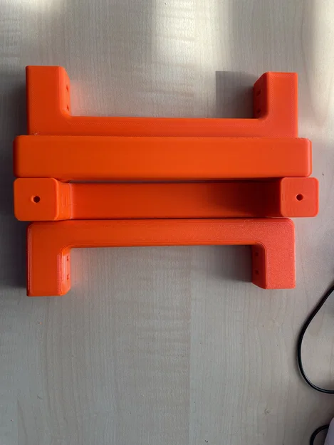Tay nắm cửa/ngăn kéo bắt sau, dùng ê-cu vuông M3 (parametric, nhiều size) - Image 3