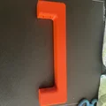 Tay nắm cửa/ngăn kéo bắt sau, dùng ê-cu vuông M3 (parametric, nhiều size) - Thumbnail 5