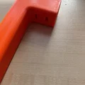 Tay nắm cửa/ngăn kéo bắt sau, dùng ê-cu vuông M3 (parametric, nhiều size) - Thumbnail 6