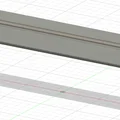 Tay nắm cửa/ngăn kéo bắt sau, dùng ê-cu vuông M3 (parametric, nhiều size) - Thumbnail 9