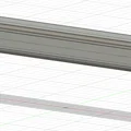 Tay nắm cửa/ngăn kéo bắt sau, dùng ê-cu vuông M3 (parametric, nhiều size) - Thumbnail 10