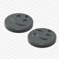 Móc khóa mặt cười (Emoticon Keychain) in 3D xinh xắn - Thumbnail 1