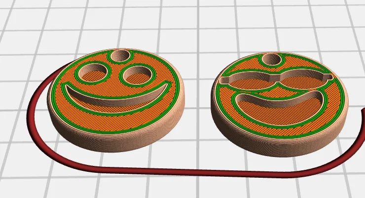 Móc khóa mặt cười (Emoticon Keychain) in 3D xinh xắn - Image 4