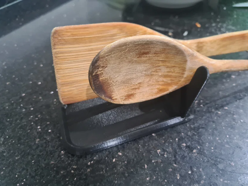 Khay đựng dụng cụ nhà bếp thông minh (Spoon rest in 3D) - Image 1