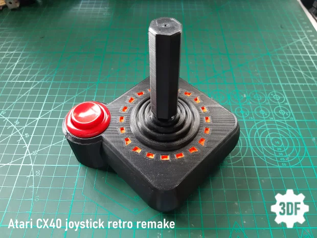 Joystick Atari CX10/CX40 - BẢN STL! - Dùng Arcade Parts - Image 2