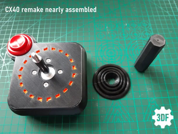 Joystick Atari CX10/CX40 - BẢN STL! - Dùng Arcade Parts - Image 11