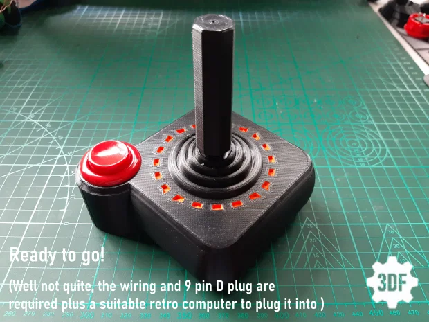 Joystick Atari CX10/CX40 - BẢN STL! - Dùng Arcade Parts - Image 12