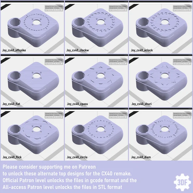Joystick Atari CX10/CX40 - BẢN STL! - Dùng Arcade Parts - Image 13