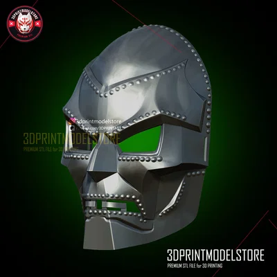 Mặt nạ Dr Doom - Mũ Doctor Doom Marvel - Props Cosplay - FREE STL