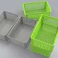 Thùng/Hộp Lưu Trữ Xếp Chồng Kèm Nắp (2 phiên bản thùng & nắp) - Thumbnail 6