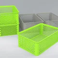 Thùng/Hộp Lưu Trữ Xếp Chồng Kèm Nắp (2 phiên bản thùng & nắp) - Thumbnail 7