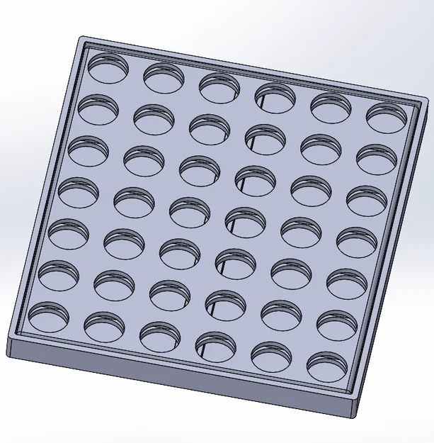 Bộ cờ Connect 4 bỏ túi - Mô hình in 3D giải trí nhỏ gọn - Image 2