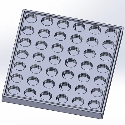 Bộ cờ Connect 4 bỏ túi - Mô hình in 3D giải trí nhỏ gọn