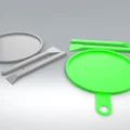 Bộ Khay Trộn Epoxy & Que Trét (Dễ In 3D) - Thumbnail 1
