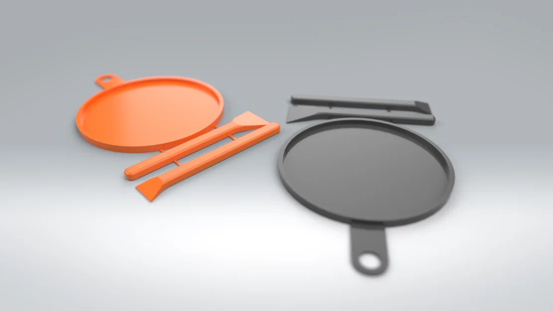 Bộ Khay Trộn Epoxy & Que Trét (Dễ In 3D) - Image 3