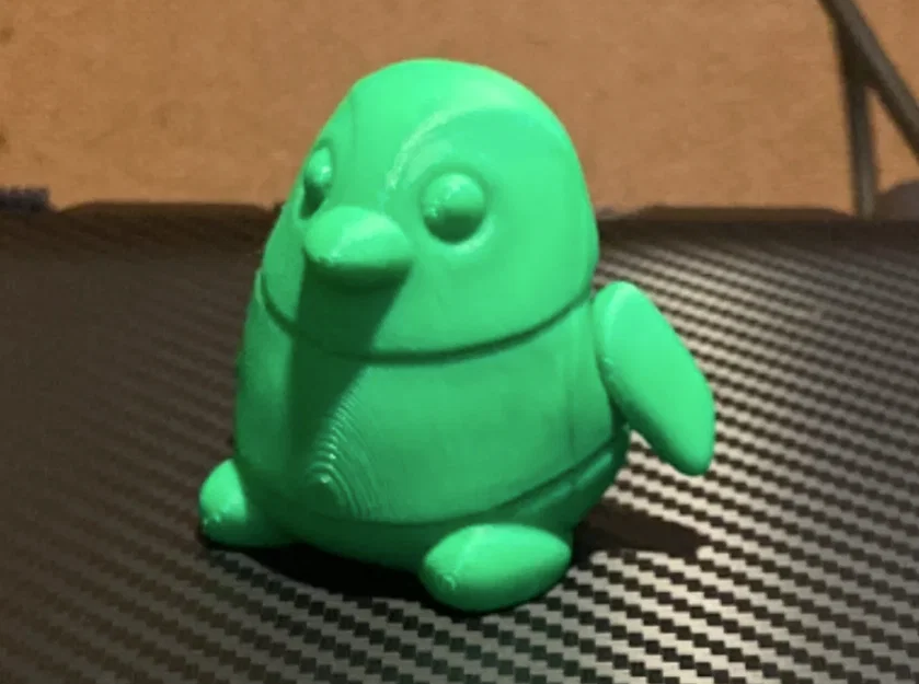 Mô hình chú chim cánh cụt mập mạp chuyển động 3D in dễ dàng - Image 1