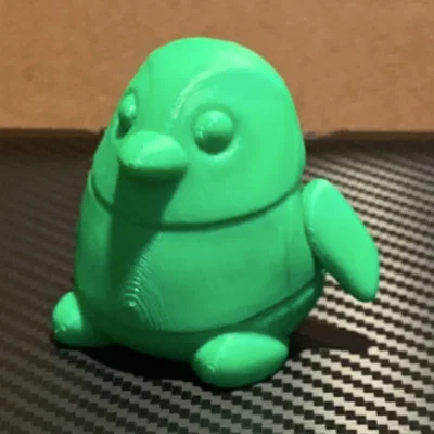 Mô hình chú chim cánh cụt mập mạp chuyển động 3D in dễ dàng