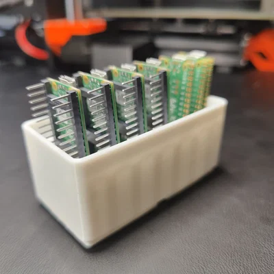 Khay Gridfinity giữ Raspberry Pi Pico