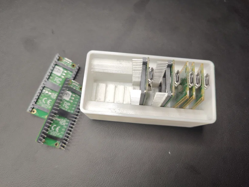 Khay Gridfinity giữ Raspberry Pi Pico - Image 5
