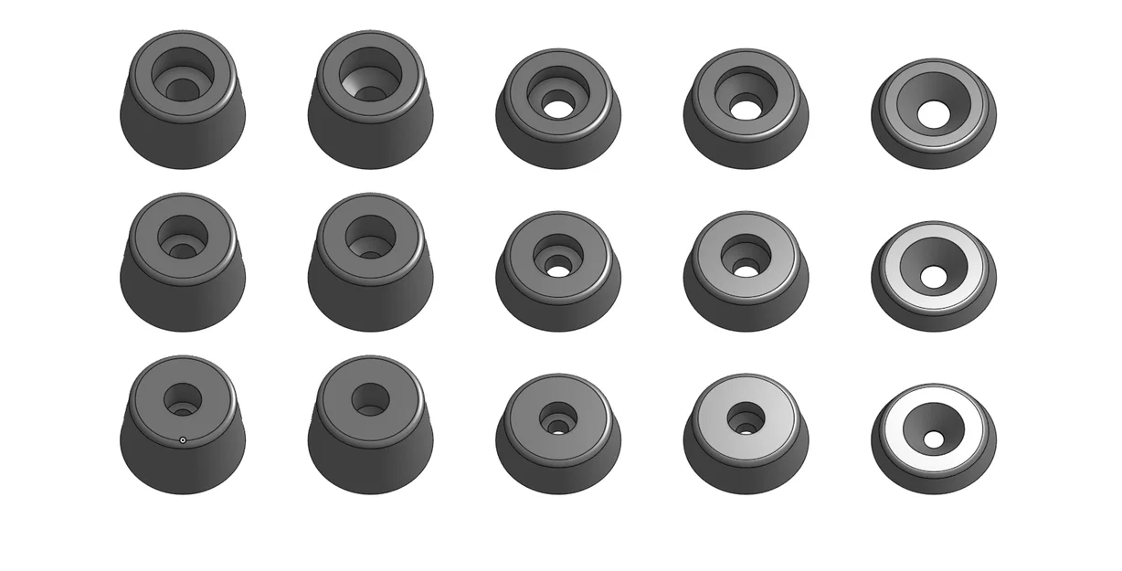 Bộ chân đế chống rung TPU cho máy in 3D (Hỗ trợ M3, M4, M5) - Image 2