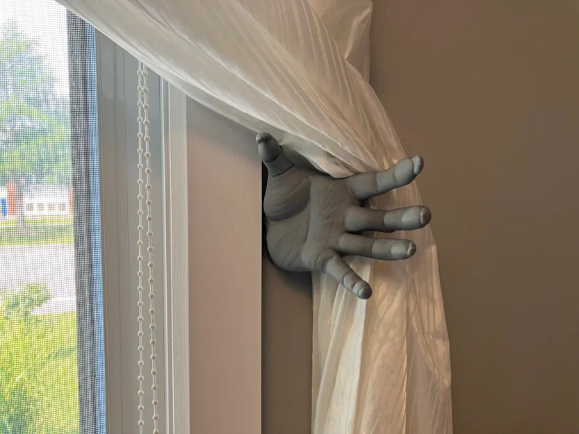 Móc treo rèm hình bàn tay quỷ Demon Hand độc đáo cho ngôi nhà - Image 1