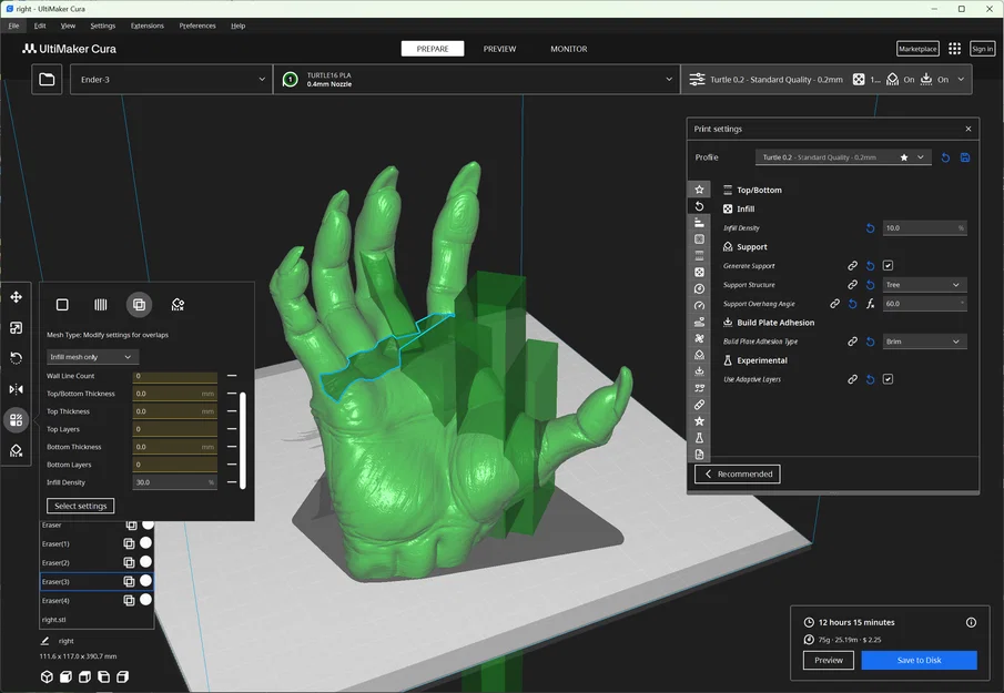 Móc treo rèm hình bàn tay quỷ Demon Hand độc đáo cho ngôi nhà - Image 4