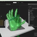 Móc treo rèm hình bàn tay quỷ Demon Hand độc đáo cho ngôi nhà - Thumbnail 4