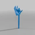 Móc treo rèm hình bàn tay quỷ Demon Hand độc đáo cho ngôi nhà - Thumbnail 6