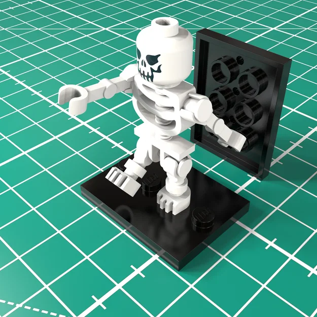 Đế trưng bày Lego Minifigure Plate - Bản in 3D chất lượng cao - Image 1