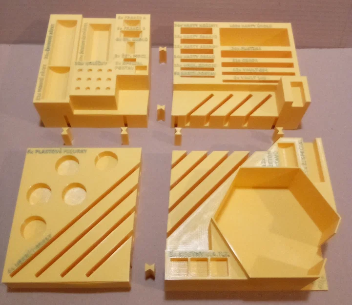 Ngăn chia hộp board game Fallout (Fallout board game box compartments) - Image 2