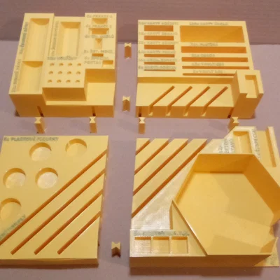 Ngăn chia hộp board game Fallout (Fallout board game box compartments)