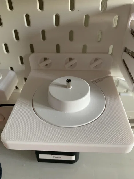 Ngàm sạc Tonies Box gắn pegboard Ikea Skadis (Charging Mount) - Image 1