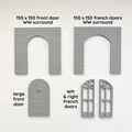 Magnetic Tiles Haunted House: Cửa & Khung Viền Cửa - Thumbnail 2