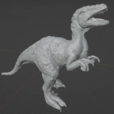 Mô hình khủng long Compsognathus in 3D cực chi tiết cho người đam mê