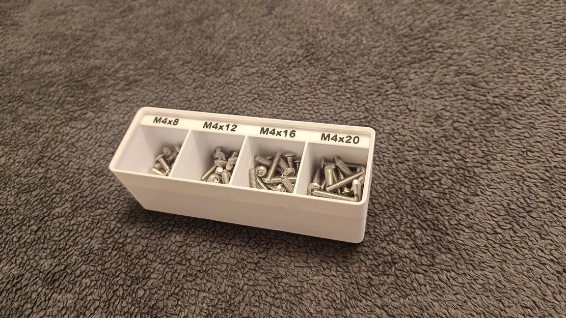 Hộp Gridfinity cho Ốc Vít, Đai Ốc và Long Đền (M2–M5) - Image 4