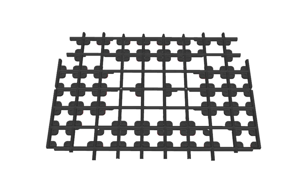 Tấm đế từ tính Gridfinity cho thùng đựng đồ nghề Makita MakPac - Image 2