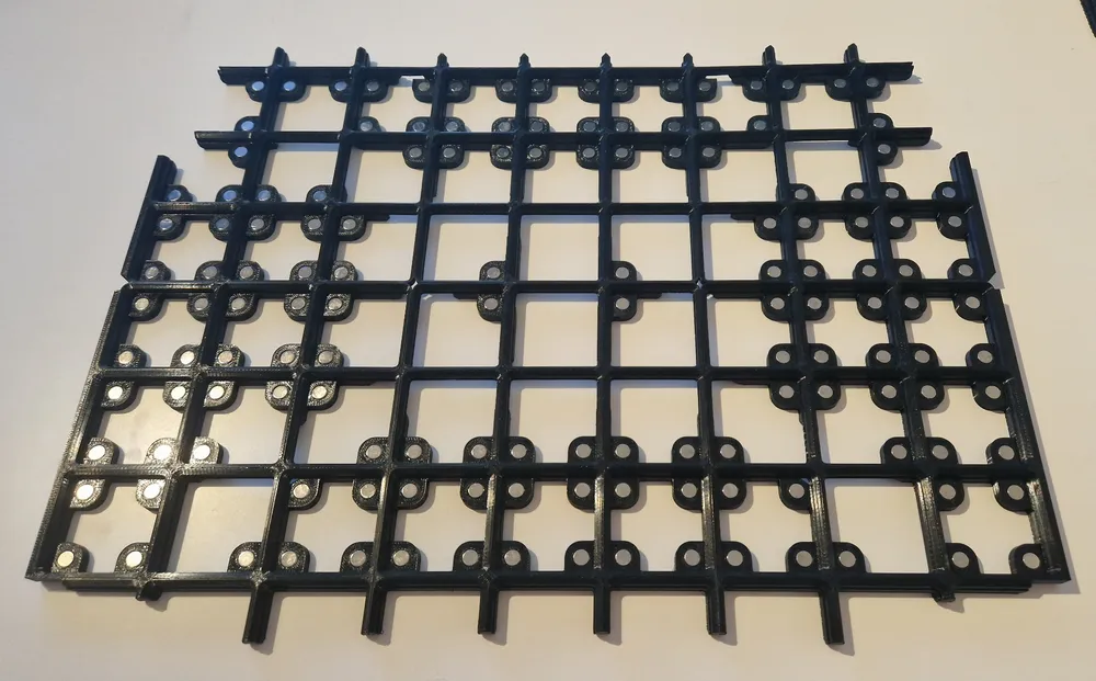 Tấm đế từ tính Gridfinity cho thùng đựng đồ nghề Makita MakPac - Image 3
