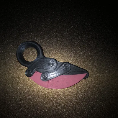 Đồ chơi fidget dao karambit gấp (Folding Karambit Knife Fidget Toy)