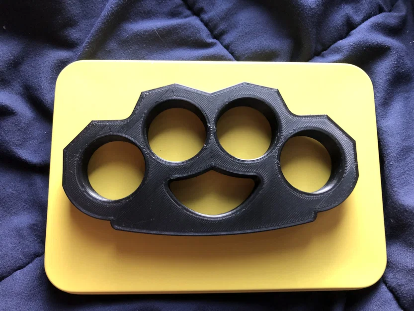Plastic Knuckles - Mô hình tay đấm nhựa in 3D chắc chắn, bền bỉ - Image 1