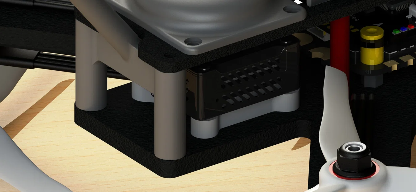 Adapter DJI O3 Air Unit (Chuẩn lỗ 25.5mm sang 20mm) - Image 5