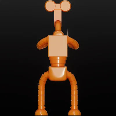 Mô hình in 3D Roberto The Robot từ Futurama - Sắc nét, độc đáo