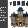 Magnetic Tiles Haunted House: Roof – Mái nhà nam châm - Thumbnail 1